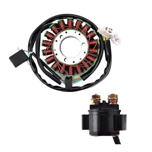 Bobine de stator et relais démarreur moto pour GT650 GV650 2005-2017