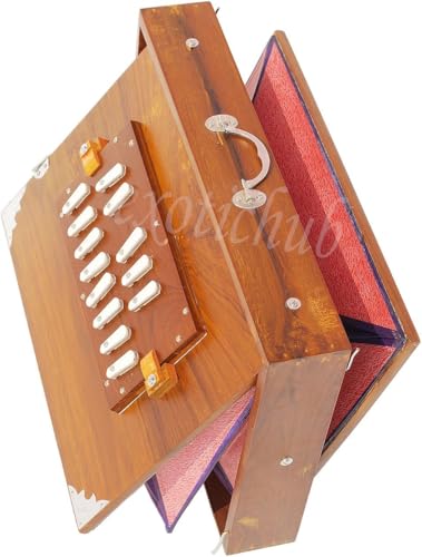 Concert Shruti Box - Teak Wood - Natural Color - 13 Drone