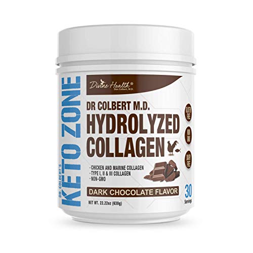 Keto Zone Chocolate Collagen Powder