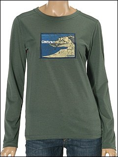 Gramicci Women's Santa Cruz Terrain Tee,Slate Green,X-Large #TOP3