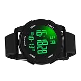 CHICIRIS Digitaluhr, wasserdichte Digitale Sportuhr für Herren aus Kunststofflegierung mit Verstellbarem Armband, Perfekt für Einen Aktiven Lebensstil