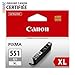 Produktbild Canon Originaltinte CLI-551XL GY, Größe XL, Grau, Recyclebare Verpackung