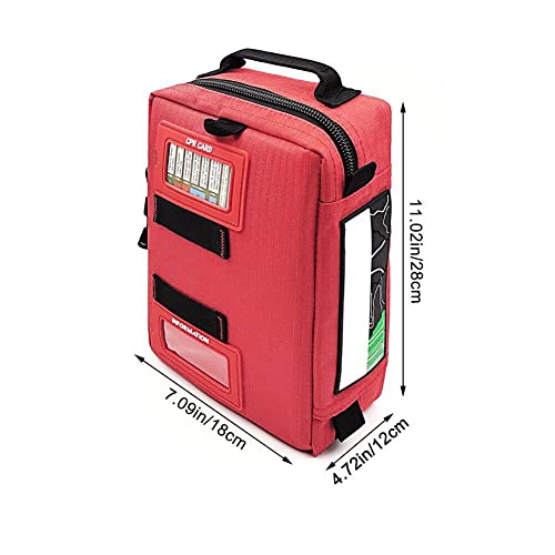 Sac médical d'urgence en tissu renforcé avec poches intérieures - 5