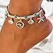 72ore Anklet Bracelets for Women Boho Anklet Waterproof Womens Summer Beach Vacation Outfits Fashion Jewelry