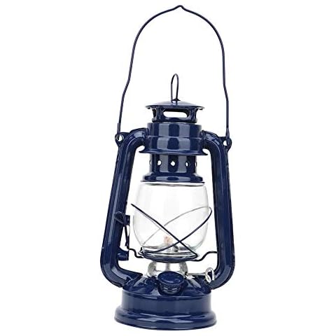 oueaen Laterne Kerosin Licht - Vintage Kerosin Lampe Eisen Laterne Öllampe Party Pub Dekoration Geschenk Cover