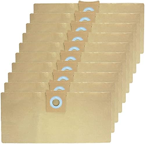 Spares2go Strong Dust Bags Compatible with Titan 16L 20L 30L 40L Vacuum Cleaners (Pack of 10)