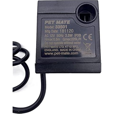 Cat Mate Replacement Pump for Pet Fountains Cover
