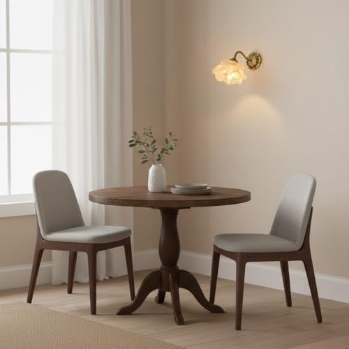 Lámpara de pared de latón con forma de rosa para transformar tu hogar con luz romántica 8