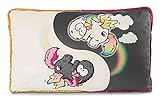 NICI 47385 Kissen Einhorn Rainbow Yin & Yang 43x25cm rechteckig Plüsch Theodor
