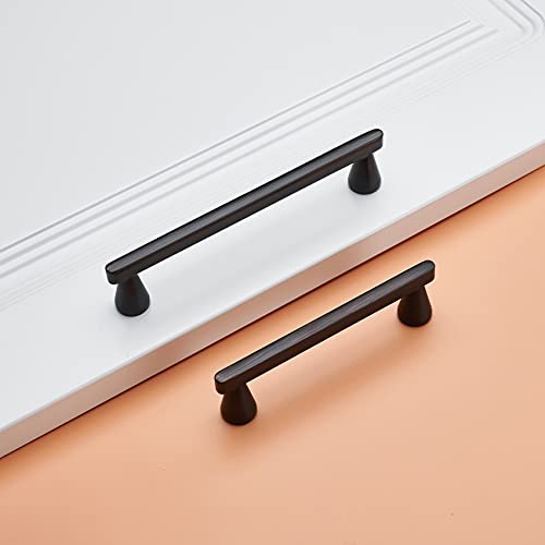 Ahosar 25Pack Cabinet Handles Oil-Rubbed Bronze Cabinet Pulls 3-3/4Inch Hole Center - Drawer Dresser Pulls Cabinet Hardware Pulls For Bathroom, Bedroom,Wardrobe #TOP5