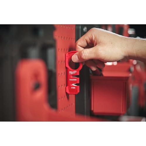 Milwaukee Magnetic Knife Sharpener, 4932478562, Red