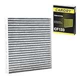 CARORY Cabin Air Filter w/Activated Carbon for Toyota Corolla (2002-2008), Matrix (2003-2008),