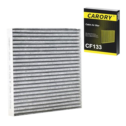 Image of CARORY Cabin Air Filter w /Activated Carbon for Toyota Corolla (2002-2008), Matrix (2003-2008), Chirey: Omoda 5 (2023), Tiggo 4PRO (2023-2024), OE# 88568-02020, CF10133, XC35491, C35491, CF133