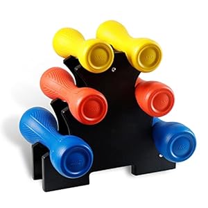 ZERRO Halters, 1kg, 1.5kg, 2kg, Halterset, PE Materiaal, Waterdichte & Antislip Halters, fitnesshalters voor vrouwen thuis