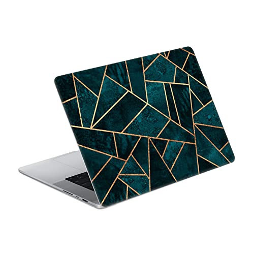 Vinyle MacBook Pro 16 A2485 Elisabeth Fredriksson Autocollant Peau Paillettes Sarcelle Profonde
