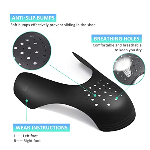 4 Pairs Crease Protectors For Jordan 1, Air Force 1, And Dunk Low; Shoe Crease Protector Suitable For Most Sneakers, Crease Guards Anti Sneaker Creases #TOP4