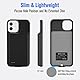 HUOBAO Akkuhülle für iPhone 12/12Pro, [5000mAh] Zusatzakku Ladehülle Akku hülle Handyhülle, Akku Battery Case Powerbank Hülle für iPhone 12/12Pro, Ultradünn und Tragbar Akku Case [6,1 Zoll]
