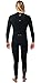 Rip Curl Womens Heatseeker 4/3mm Zip Free Wetsuit WST5YW - Black Wetsuit Size - 8
