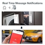 WiFi Alarm Home Security System, Wireless Alarm System with Loud 120dB Motion Sensor Siren, Window Door Alarms Sensor, Remote Control for Shed Garage - Image 4