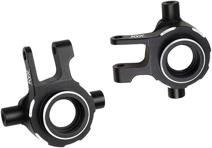 KYX Racing CNC Machined Aluminum Steering Knuckle Upgrades Parts Accessories for 1/10 RC Car Traxxas F150 Raptor R