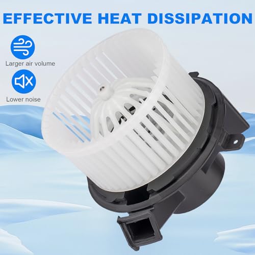 Image of HVAC Blower Motor Assembly 700236 22810567 Compatible with Buick Enclave, for Silverado Traverse, for GMC Acadia Sierra, for Saturn Outlook AC Heater Blower Motor Replacement