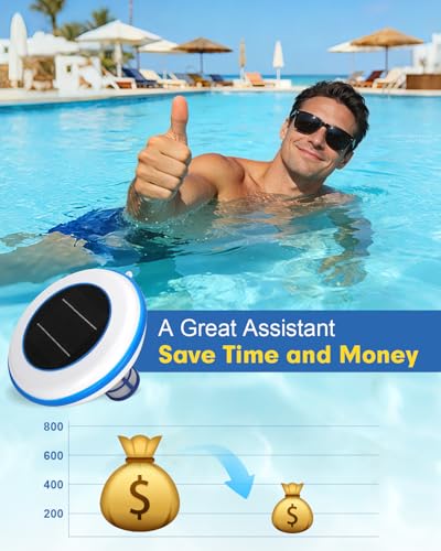 Harsire Spa Water Tool, Pool Accessories, Thickened 4.13 x 0.98 Inch Copper Anode, Up to 45, 000 Gallons Pool, Easy to Install, Ideal for Above Ground and In-Ground Pools