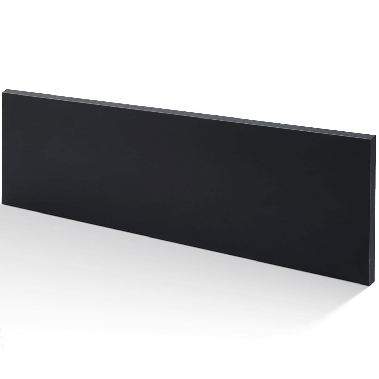 Black HDPE Sheet - Durable Plastic Board for Crafts -1