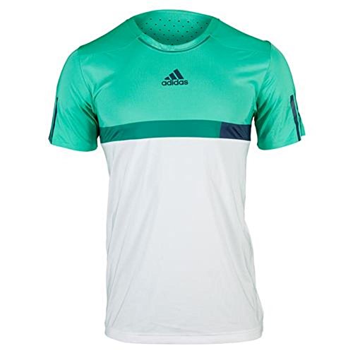 adidas Performance Boys Barricade Tee, White, X-Small