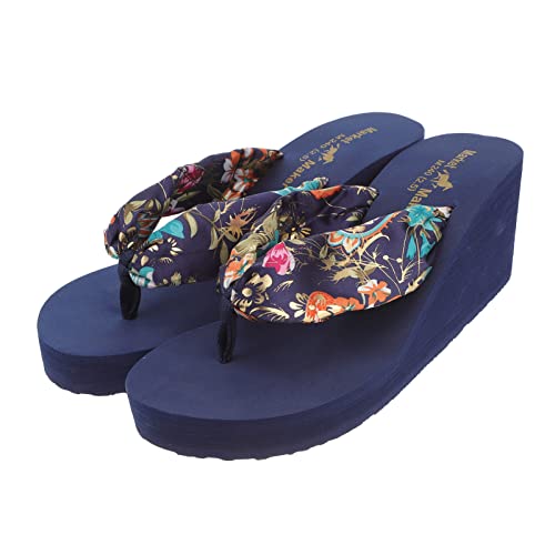Chaussures légères compensées en satin pour plage et piscine