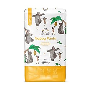 by Amazon Disney-Windelhosen, Größe 6 (über 15 kg), 60 Stück, weiß (früher von der Marke Mama Bear, dasselbe Produkt)