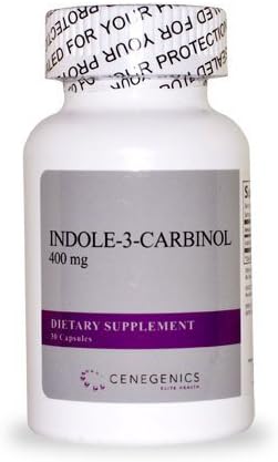 Cenegenics Indole 3 Carbinol- 400mg, 30 Capsules- Support Healthy Estrogen Metabolism