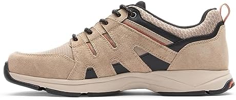 Rockport Men's Chranson Sport Sneaker, Taupe Ripstop/Leather, 7.5 | Image 4