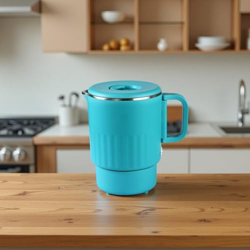 Tetera eléctrica plegable 0.8 L acero inox miniatura 4