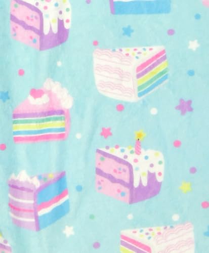 Image of iscream Big Girls Silky Soft Plush Bold Print Fleece Pants - Bake Shop Collection Collection