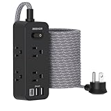 Extension Cord 25FT, BESHON Power Strip...