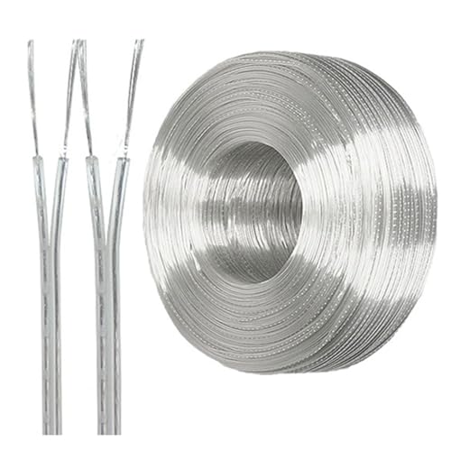 Câble 14 AWG transparent idéal pour intégrer discrètement l'éclairage de vos panneaux