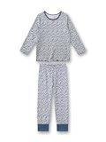 Sanetta Mädchen-Schlafanzug blau | Gemütlicher Kinderpyjama