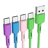 Bestwist Lot de 4 câbles de données micro USB, 0,95 m, câble de charge rapide, câbles de charge Android pour Motorola Razr 2 V/V9
