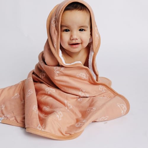 Image of Copper Pearl Premium Knit Hooded Bath Towel Cooper