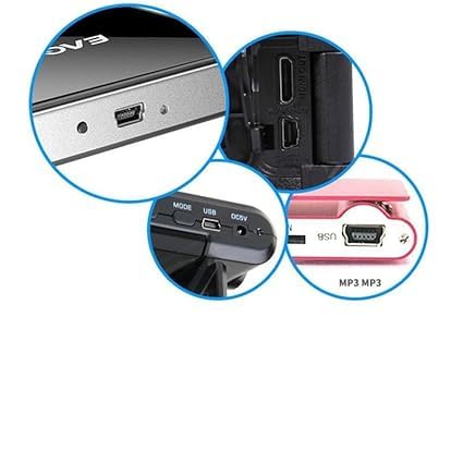 ANVOX Universal Charging Cable for PS3 console, USB 2.0 Type A to Mini B Cable, Mini Charging Cable, Dash cam cable, MP3 Player, Digital Cameras, USB A to USB B 1.5m long - Image 4