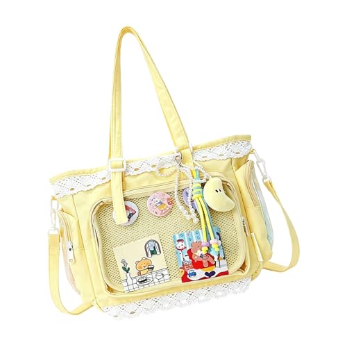 Sac à bandoulière transparent résistant avec sangle réglable