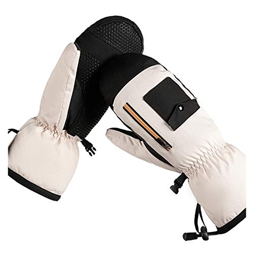 Gants en velours chauds et épais PooBa avec protection intégrale anti-vent