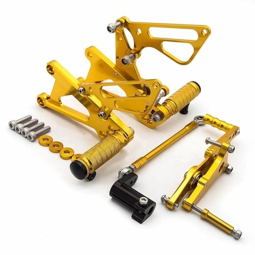 Repose pieds moto arrière réglable en alu pour corriger la position de conduite Daytona 675R