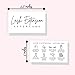 Lash Aftercare Extension Care Cards | 50 pack | Eyelash False 2 x 3.5” inches symbols 2-3 week refill instructions minimalist gold foil appearance pink white and black how to care for your extensions