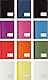 DURABLE Hunke & Jochheim Schnellhefter DURALUX®, für A4 Überbreit, 280x332mm (12, sortiert)