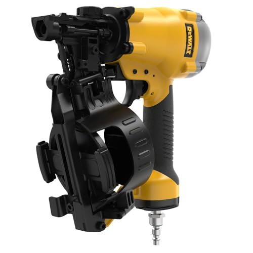 DEWALT DW46RNR 15-Degree Coil Roofing Nailer (Renewed)