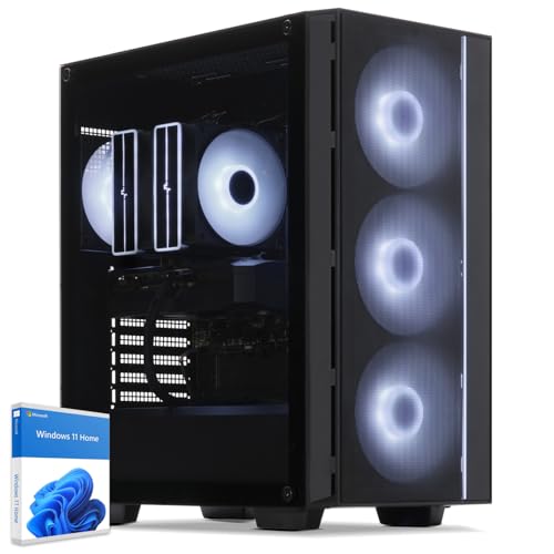 Sedatech Gaming PC • RTX 5060 Ti | AMD Ryzen 9 9900X | 32GB DDR5 | 2TB SSD M.2 | WLAN 6E | BT 5.3 | Win 11
