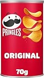 Pringles Original | Aperitivo salado Sabor Clásico | Tubo Mini | 70g (Paquete de 6)