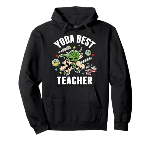 Sweat Star Wars Yoda Best Teacher pour enseignant fan de la saga