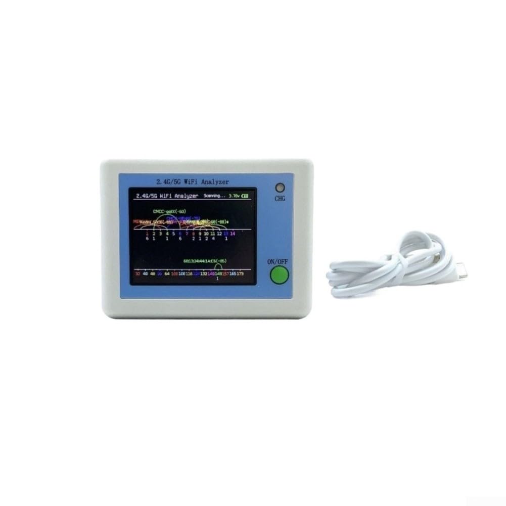 WiFi Signalanalysator 2.4G/5G Scanner mit TFT Display